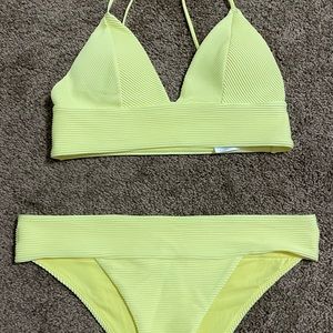 Adult Size 4 Yellow H&M Bikini